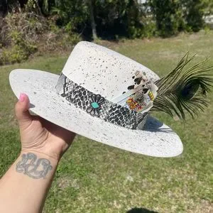 Custom Atwood hat Size Large Jobes official ATWOOD HALFBREED OPEN CROWN COWBOY HAT | HAT  main image 4